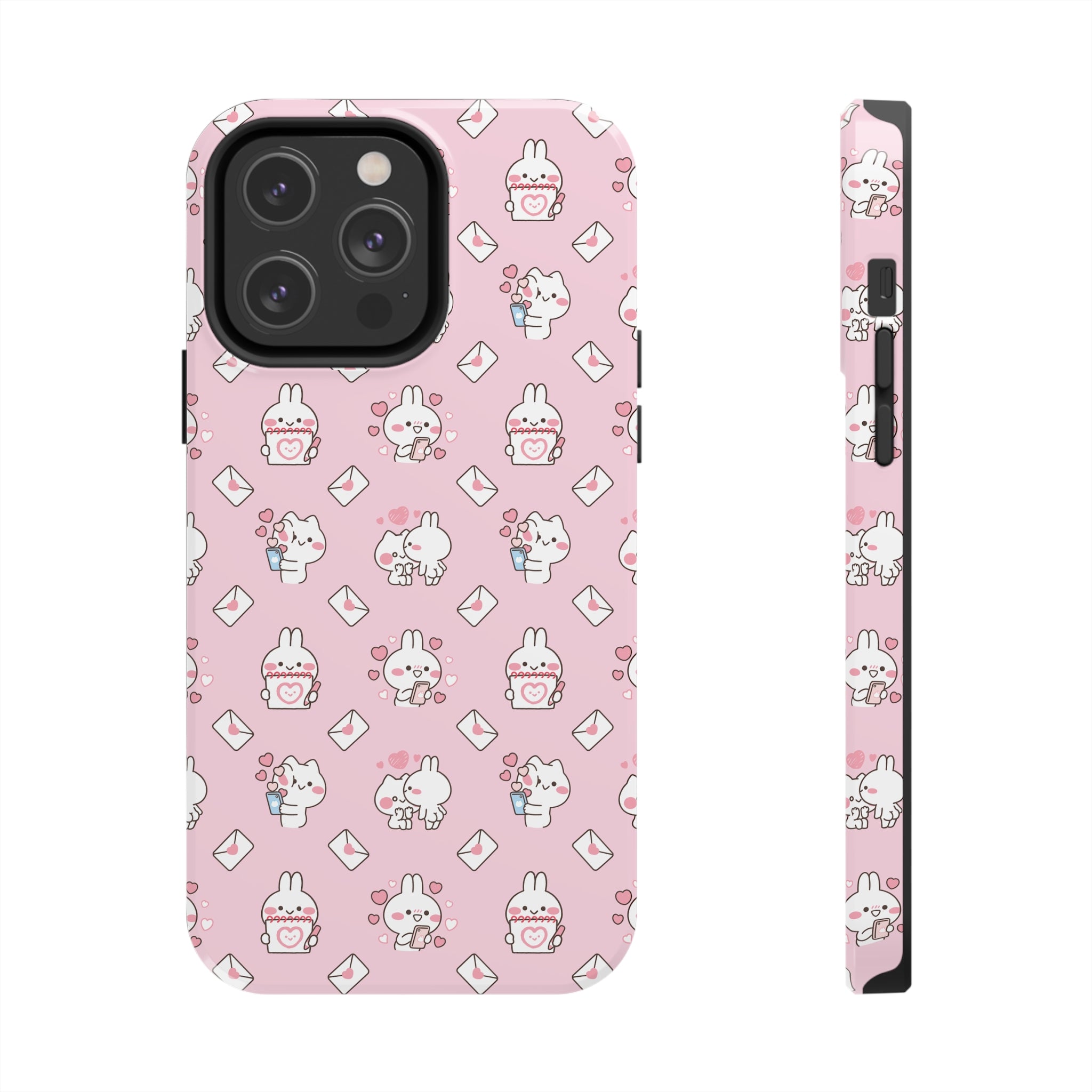 Mimi&Neko Love Letter - iPhone Case